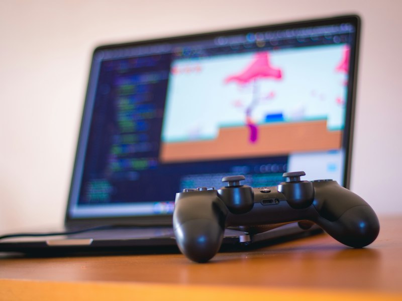 Indie pixel-art game world